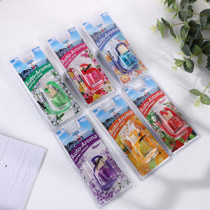 Deodorante per Auto Più Venduto da 8ml, Bottiglia di Vetro con Clip per Bocchetta di Ventilazione, Ciondolo Appeso con Profumo Liquido alla Lavanda e Rosa - Product Image 2