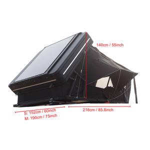 Tienda de Campaña de Techo Rígido para Vehículos Todoterreno Suzuki, con Apertura Lateral Abatible, Tienda de Campaña Plegable para Techo de Automóvil - Product Image 5