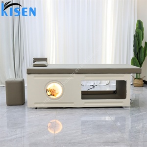 Kisen Good Quality Shampoo Bed Space-save <b>Small</b> Salon Furniture Head Spa Table Massage Facial Beauty Furniture - Product Image 2