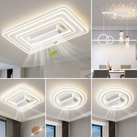 Ventilador de Techo sin Aspas con Luz, Modelo 2026, Luz Principal para Sala de Estar, Simple, Moderna y Elegante, Luz de Ventilador para Dormitorio, Iluminación para Toda la Casa