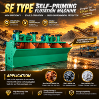 Machine de flottation SF à grande capacité et auto-aspiration pour l'équipement des usines de traitement des minerais de fer, nickel et cuivre