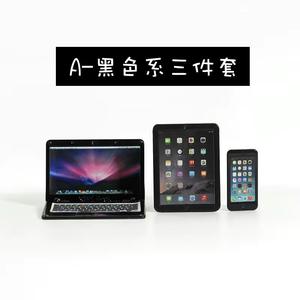 Accesorios para <span class=keywords><strong>Muñecas</strong></span>, <span class=keywords><strong>Casa</strong></span> <span class=keywords><strong>de</strong></span> <span class=keywords><strong>Muñecas</strong></span>, Mini Teléfono Móvil, Tableta, Portátil, Juego <span class=keywords><strong>de</strong></span> 3 Accesorios <span class=keywords><strong>de</strong></span> Juguete - Product Image 4