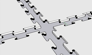 Hoàn thành bộ khúc côn cầu trên băng chụp sân trượt băng bảng nhựa tổng hợp khúc côn cầu trên băng - Product Image 5