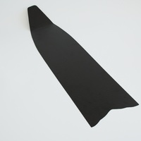 Palmes de plongée professionnelles à longue lame en fibre de carbone légères et durables TPR pour la plongée en apnée et la chasse sous-marine