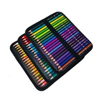 GF Offre spéciale 4.0mm plomb noyau épais 120pcs couleurs vibrantes crayon aquarelle personnalisé dans étui en nylon
