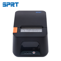 Impresora POS de Escritorio SP-POS890 de Doble Color, 80 mm, Cortador Automático, Interfaz USB, Impresora de Recibos de Papel Térmico, Garantía de 1 Año
