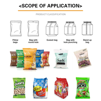 AICNPACK – machine automatique d'emballage de sacs à fermeture éclair, ouvre-pochette à fermeture éclair, mini Machine d'emballage de sacs à fermeture éclair