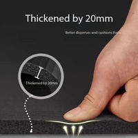 Großhandel TPE Umweltfreundliche Rutschfeste Verdickte Yogamatte für Anfänger Heimgebrauch 183cm Länge 20mm Dicke Tragetasche Faltbar