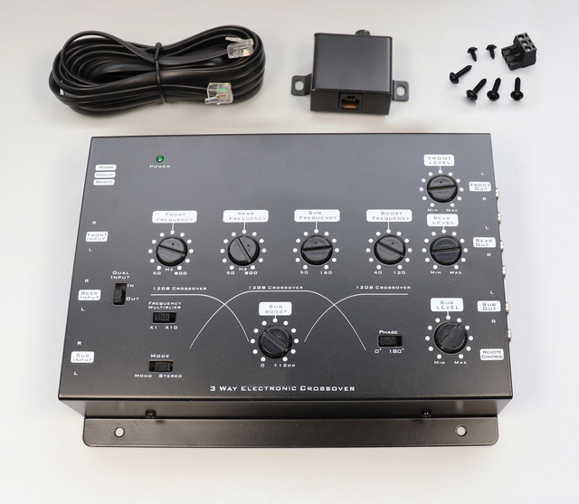 High Premium Car Audio System 3-way Crossover