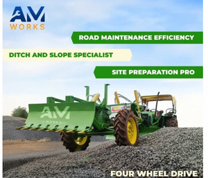 รถแทรกเตอร์ขนาดเล็กพร้อมที่ตักด้านหน้าสำหรับงานเกษตร - Product Image 3