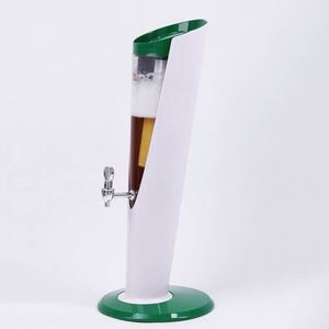 Torre de Cerveza Creativa de Plástico de 3L con Logotipo Personalizado, Columna de Cerveza con Grifo, Luces LED, Accesorios para Bar - Product Image 2