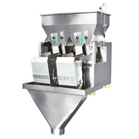 Balance doseuse à poids lourd 5 kg 10 kg, prise pour faire fonctionner 1 2 4 têtes, balanceuse linéaire, machine d'emballage