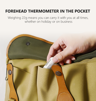 Thermomètre frontal infrarouge clinique électronique à affichage LCD Portable médical sans contact pour bébé