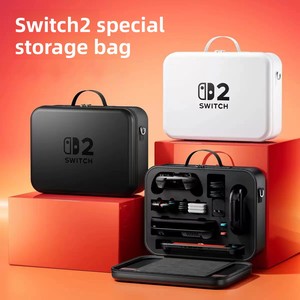 Sac de rangement grande capacité pour Nintendo <span class=keywords><strong>Switch</strong></span> 2, boîte de transport anti-poussière avec emplacements pour cartes de jeu pour NS2, étui de voyage - Product Image 2