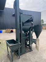 Machine à décortiquer le riz à moteur diesel de 1000 kg de capacité, moulin à riz commercial combiné, décortiqueuse et égreneuse de riz