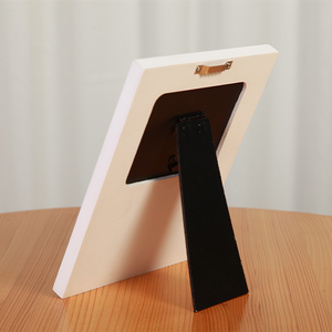 Cadeaux de nouvelle maman L'amour au premier battement de coeur-Cadre photo à ultrasons pour bébé en bois blanc - Product Image 5