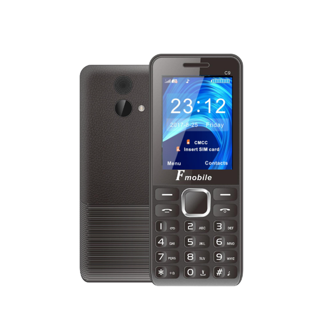 Lasting 2.4' Big Screen Dual Sim Feature Phone Keypad Long Time Standby Big Battery Phone 2G Cell Phone OEM and Stock Available