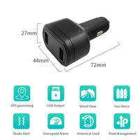 Pelacak nirkabel Gps Mini Daovay, pengisi daya mobil pelacak Gps Harga bagus kustom