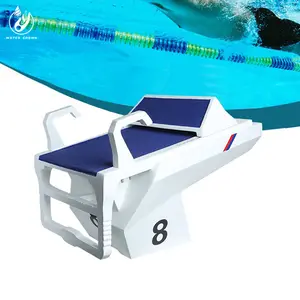 Bloc de départ de piscine Accessoires de piscine Plate-forme de luxe en acier inoxydable FRP