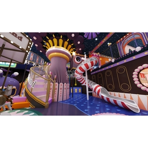 Grand Centre de Divertissement Familial Haut de Gamme Meland Naughty Castle, Aire de Jeux Intérieure pour Enfants, Équipement de Parc d'Attractions - Product Image 5