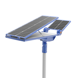 Lampe solaire extérieure 4G 90W en aluminium monocristallin, étanche IP67, température de couleur 3000-6000K, avec détecteur de mouvement – Meilleure vente - Product Image 1