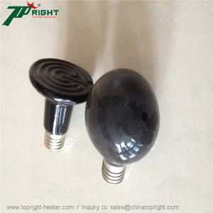 <span class=keywords><strong>Lampe</strong></span> chauffante en céramique à fond <span class=keywords><strong>plat</strong></span> 220V 150W pour terrariums et habitats d'amphibiens - Product Image 4