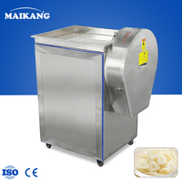 Industriële machine voor het snijden van zware toepassingen zoals citroengras, kumquat, knoflook, ui, peper en wortelgewassen.