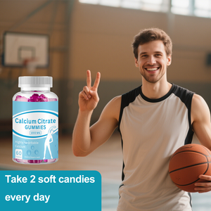 Gomitas Veganas de Citrato de Calcio OEM/OBM/ODM, 1000mg, Suplemento de Magnesio, <span class=keywords><strong>Potasio</strong></span>, Zinc, Calcio y Vitamina D3 para Hombres y Mujeres, para la Salud Ósea - Product Image 6