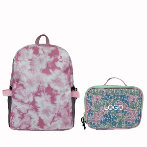 Girl Student Bags with <b>Lunch</b> Bag Custom Polyester School Backpack <b>Sets</b> - Product Image 1