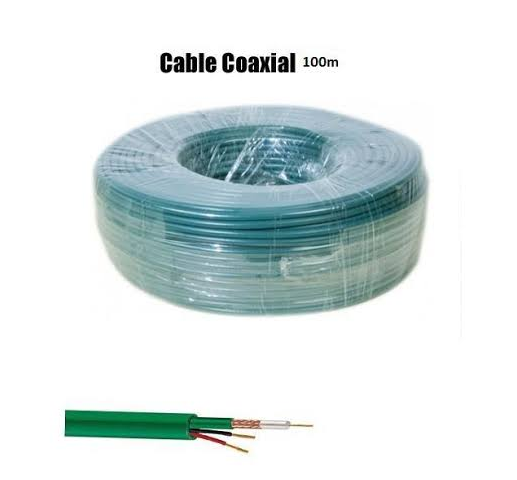 RG59 Coaxial Cable Making Machine , CCTV 2 Power Cable Extrusion Machine