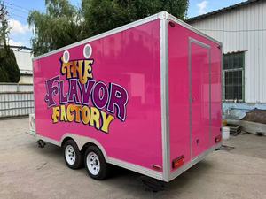 <span class=keywords><strong>2025</strong></span> nhà sản xuất Bán hàng nóng đầy đủ trang bị thực phẩm xe tải Trailer OEM thiết kế Dot wmi giấy chứng nhận 220V cho hotdogs kẹo chip - Product Image 4