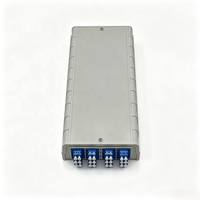 Boîtier de terminaison fibre optique LC 24 cœurs en PP pour montage mural FTTH, coffret de distribution et de raccordement