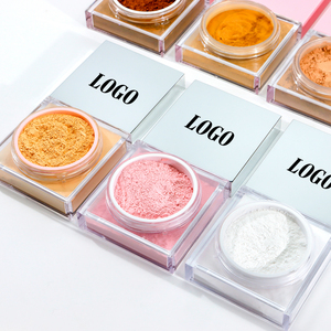 Polvo Suelto Personalizado para Control de Grasa Facial, Vegano, Resistente al Agua, con SPF, Cosméticos de Marca Privada, Polvo Fijador de Maquillaje Rosa - Product Image 5
