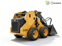 Chargeuse sur pneus d'occasion MATTSON ML525W 1,38 tonne avec moteur Kubota et boîte de vitesses 2023 EPA |   Construction de Jardin Compacte EURO 5