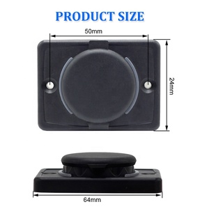 Kép USB Charger QC3.0 công nghệ 12-24V DC Bảng điều chỉnh núi Xe Điện Điện thoại di động xe buýt thuyền phụ kiện 2 cổng sạc ổ cắm - Product Image 2