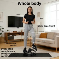 Mini stepper portable de style coréen Lingxi en forme de U, compact, pour la maison, pour amincir les jambes, appareil de fitness pour les exercices de step, capacité de 100 kg