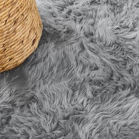 Tapis duveteux de luxe européen blanc, tapis antidérapant, décoration d'hôtel, tapis de sol, tapis de carrelage