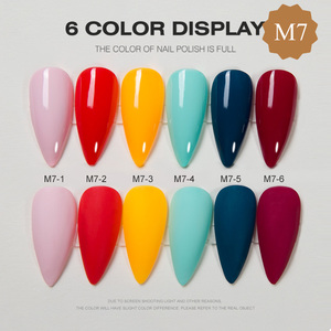 AILANUO - Esmalte de Uñas Profesional para Salón de Belleza, 15 ml, Esmalte de Gel UV, Juego de 6 Colores, Suministros de Arte de Uñas Semipermanentes Personalizados - Product Image 2