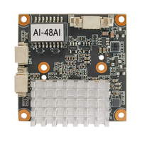 Caméra de surveillance intelligente à double éclairage Dark Light Fighting AI48AI S38 AI54AI avec alarme d'avertissement rouge et bleue ENZ IP