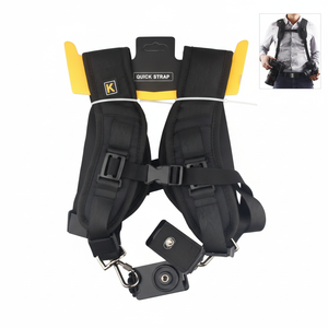 Arnés Doble para Cámara K&F Concept, de Nailon, Estilo Profesional, Accesorios de Fotografía DSLR - Product Image 1