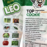 Voedselveilige, vochtbestendige plastic biscuitverpakking van Mylar, op maat bedrukt met gestanst handvat voor droge voedingsmiddelen