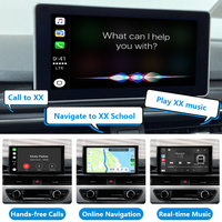 Kit de Interfaz de Módulo Decodificador Inalámbrico CarPlay Android Auto para Actualización de Sistema Multimedia de Coche A4 A3 A5 A6 A7 A8 Q2 Q5 Q7 para Audi