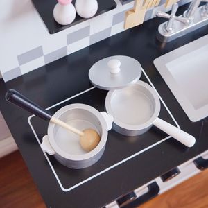 บ้านของเล่นเด็กเล่น,เตาไม้ของเล่นสำหรับเด็กบ้านของเล่นเด็กผู้หญิง - Product Image 4
