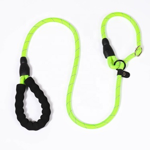 Poignée en mousse réfléchissante en Nylon réglable rétractable collier pour animaux de compagnie plus léger laisse de <span class=keywords><strong>chien</strong></span> - Product Image 4