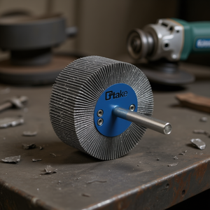 Disco Abrasivo de Zirconia Ttake, 60x20 mm, Eje de 6 mm, Grano 80, para Pulir Metal - Product Image 3