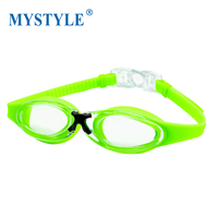 Lunettes de natation de base pour l'entraînement, anti-buée, avec coque confortable, large application pour piscine et plage, logo personnalisé