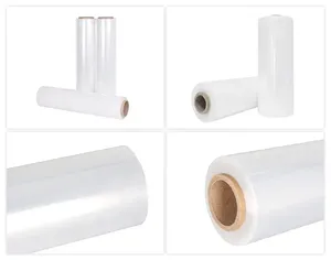 Film d'emballage souple imperméable de haute qualité personnalisé, film étirable en polyéthylène à faible densité linéaire - Product Image 4
