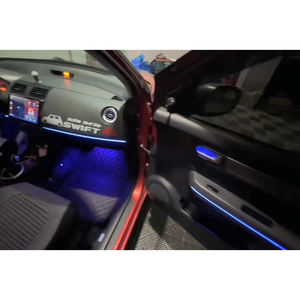 Kit d'éclairage d'ambiance intérieur LED 256 couleurs pour Suzuki Swift 2016-2023, accessoires de décoration de bande lumineuse - Product Image 6