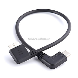 90 градусов USB3.<span class=keywords><strong>1</strong></span> <span class=keywords><strong>Type</strong></span> <span class=keywords><strong>C</strong></span> на USB3.0 Micro B кабель 5 Гбит/с разъем для передачи данных адаптер для жесткого диска камеры сотового телефона - Product Image 2