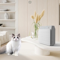 Automatique Professionnel Moderne En Plastique Blanc Frais Parfum Charge Éliminateur D'odeurs Toilette Chien Mur Chats Ménage Purificateur D'air Animaux